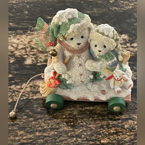Cherished Teddies Ursula and Bernhard “In The Winter We Can Build A Snowman “ - Picture 8 of 11